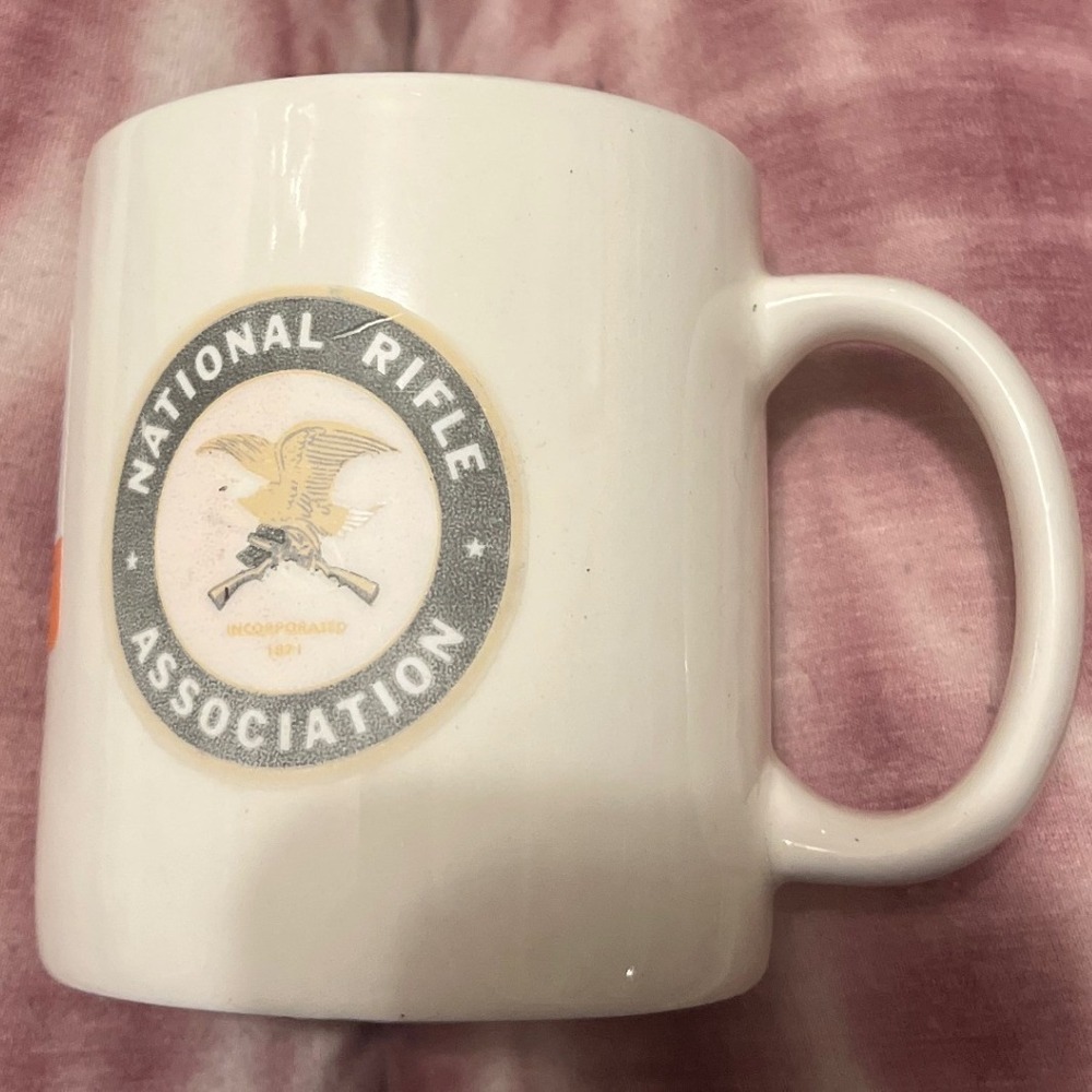 Vintage NRA National Rifle Association Coffee Mug Seal‎ Logo
